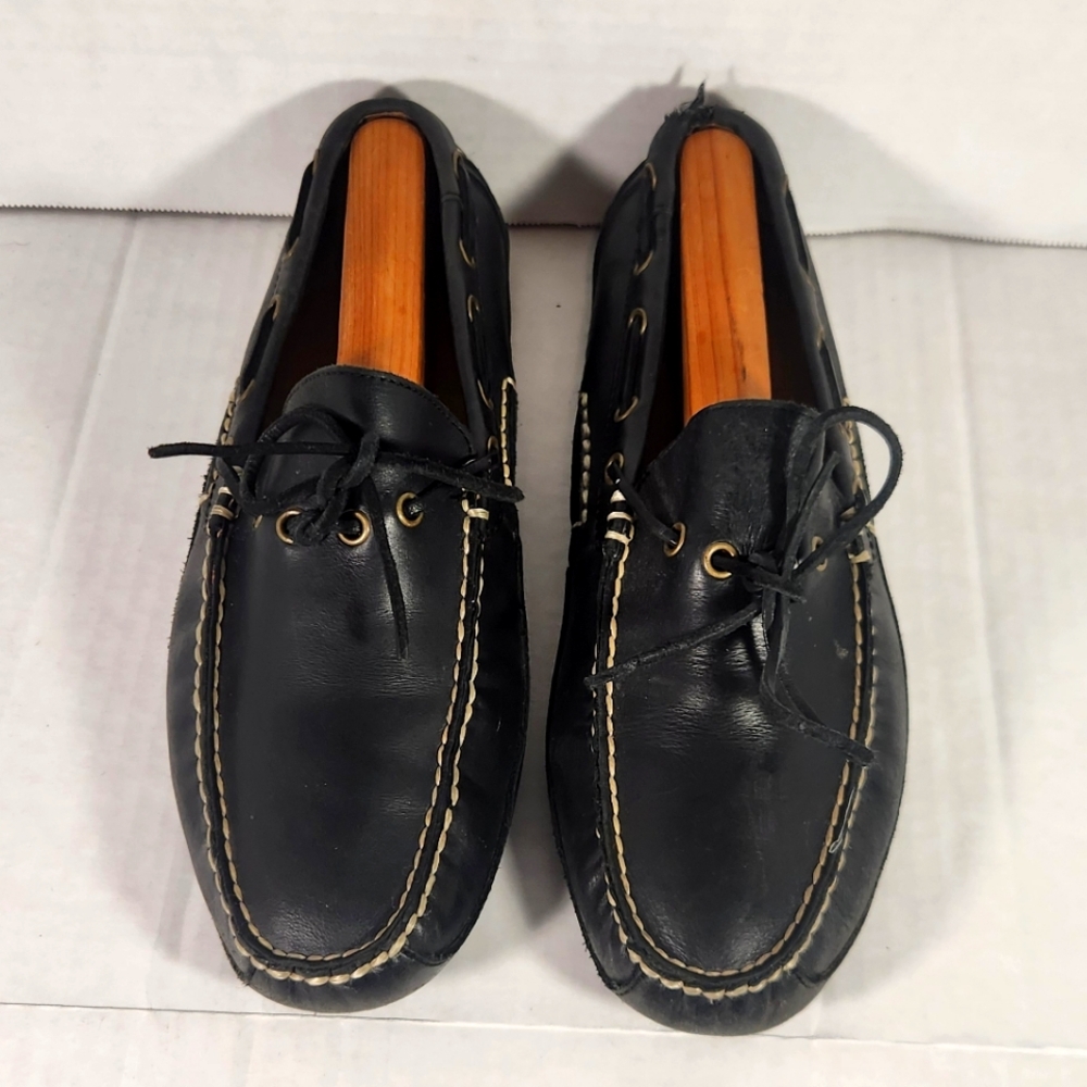 Men's Ralph Lauren Polo Roland II Leather Drivers - Picture 1 of 7